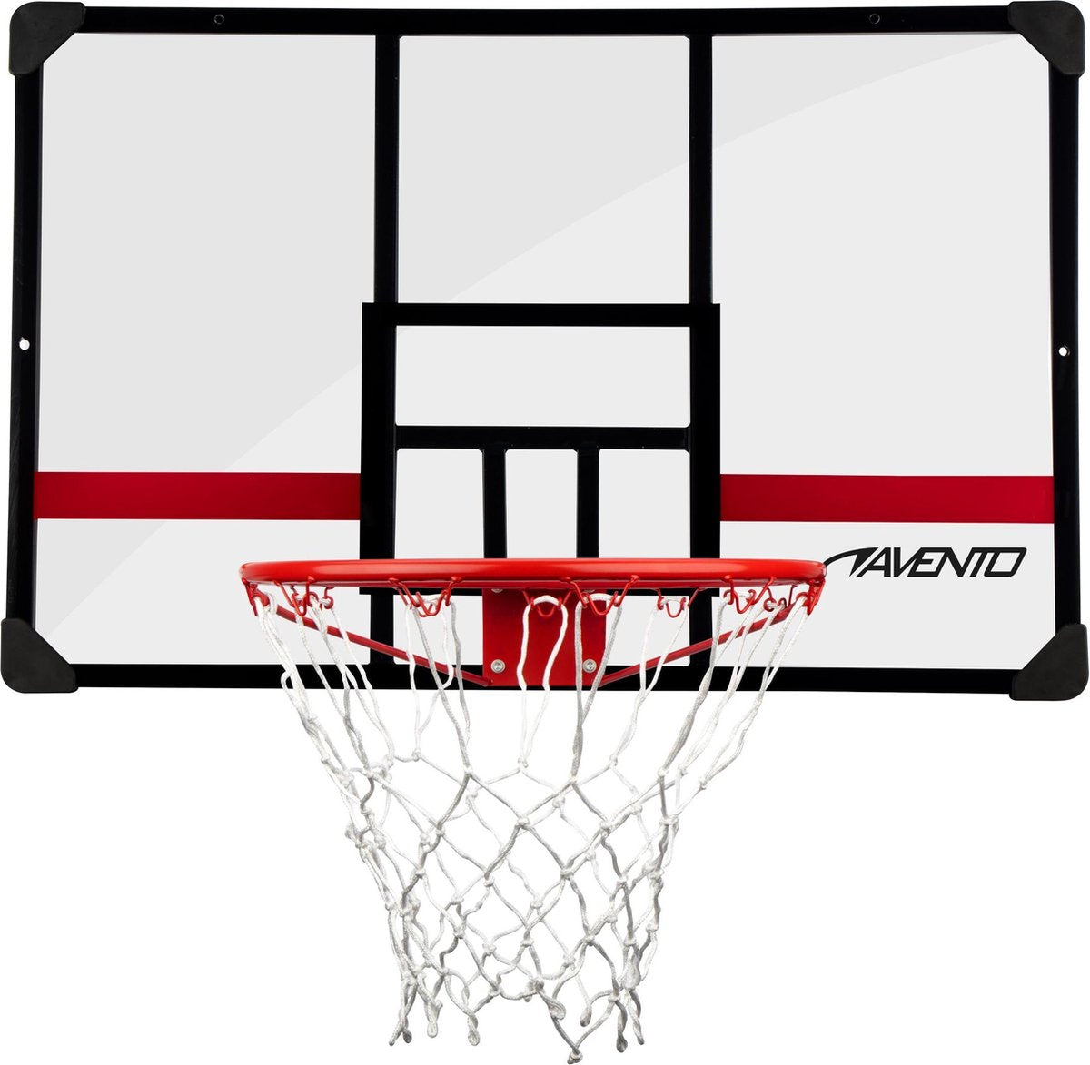 Panneau de basket Avento + anneau + filet - legend league