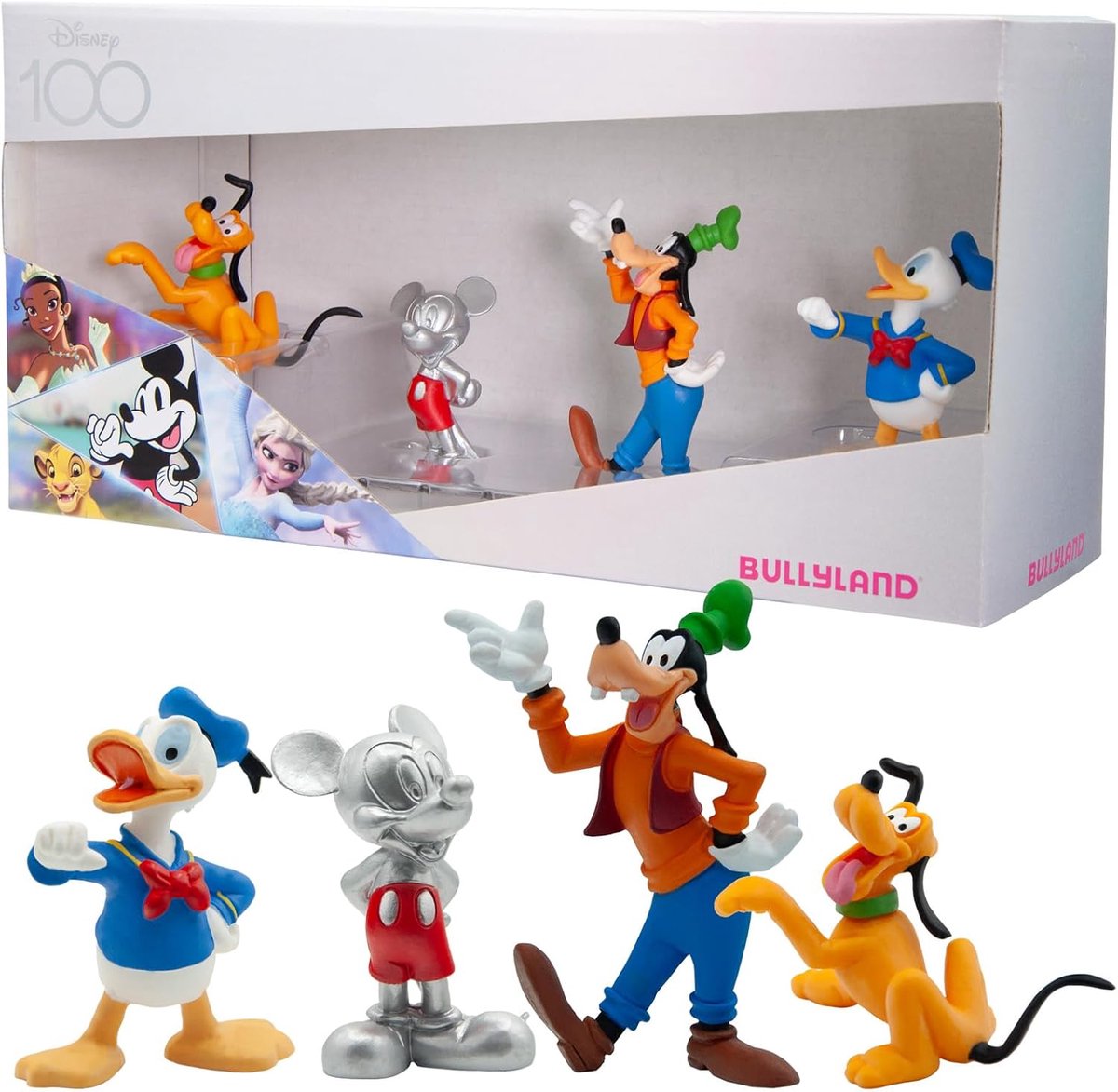 Pack classique Bullyland Disney 100 ans Disney Platinum (15150)