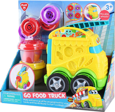 Jouez à des camions de nourriture kleiset, 2 pots en argile
