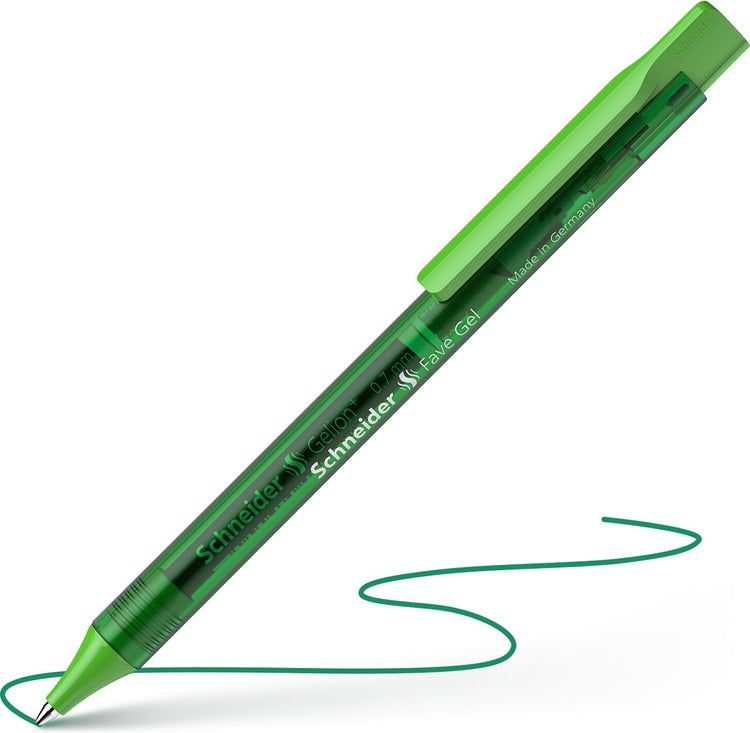 Instruments d'écriture Schneider stylo gel Schneider - préféré - vert - 0,4 mm - s-101104-20