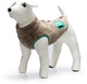 Beeztees teddy - manteau pour chien taupe 32 cm