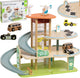 Garage durable en bois classique avec accessoires, 19DLG.