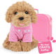 Studio Pets by Myrna Studio Pets® peluche caniche chien cookie 23 cm avec étui gratuit
