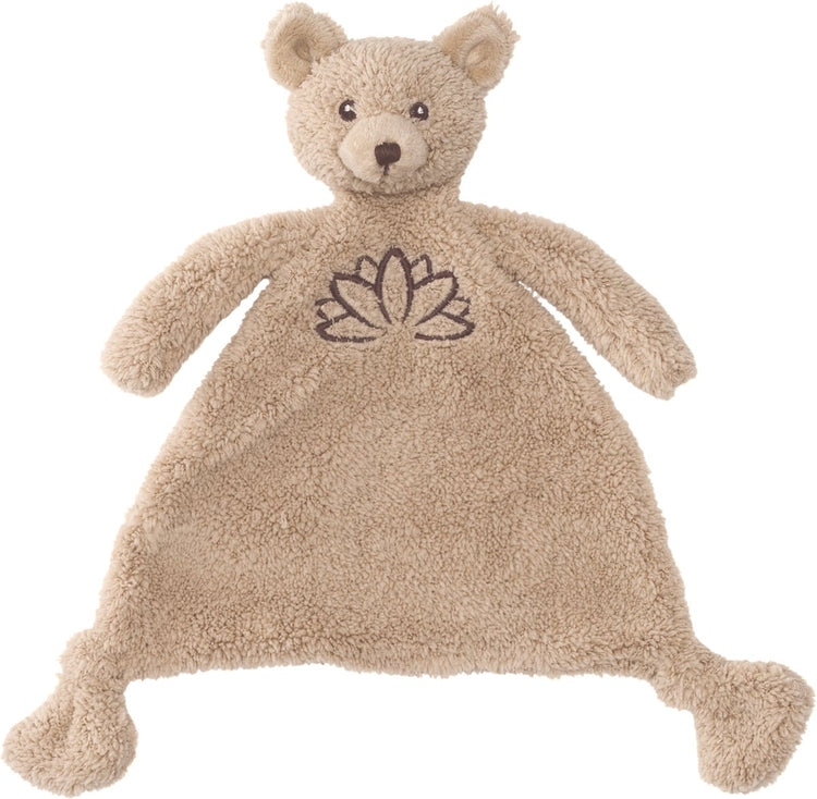 Doudou ours en pleine conscience Happy Horse 22 cm - beige - cadeau bébé