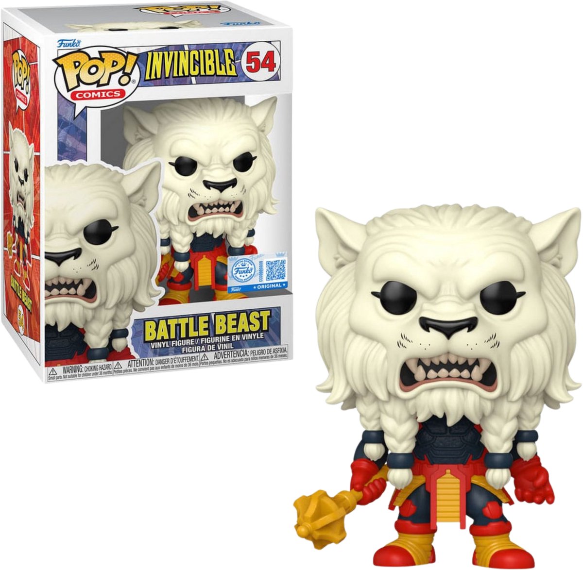 Funko-pop ! comics : invincible - Battle Beast #54 édition spéciale exclusive