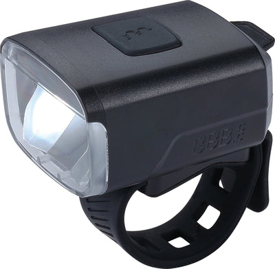 Bbb cycling stud33 phare de vélo - éclairage vélo rechargeable USB - éclairage avant vélo de ville - éclairage vélo de course - 130 lumens - batterie 10 heures - étanche - BLS-143