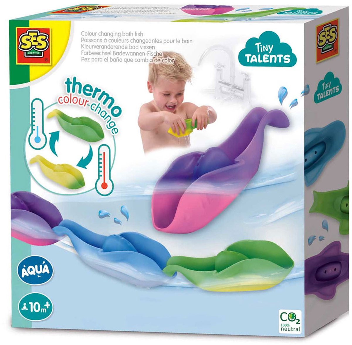 Ses Tiny Talent's Color-Changeing Bath Fishing