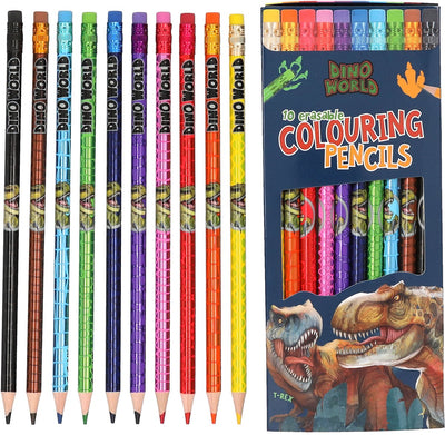Depesche - crayons de couleur effaçables Dino World