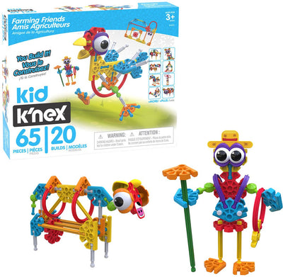 K'nex Kid Knex Farmin Friends Bouwset, 65dlg.