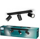 Spot en saillie Philips LED Philips Kosipo - 3 lumières - noir