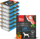 Animaux illimités - nourriture humide pour chiens - agneau - repas cuit à la vapeur - 7 contenants x 395g
