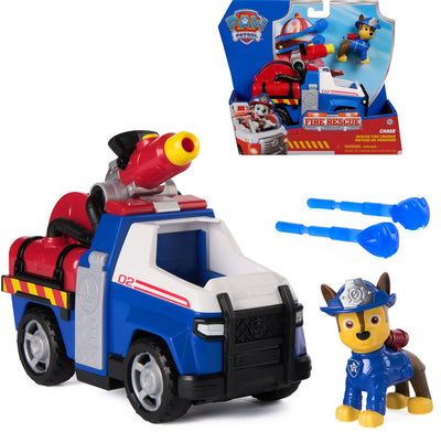 Paw Patrol Fire Rescue Vehicle Chase