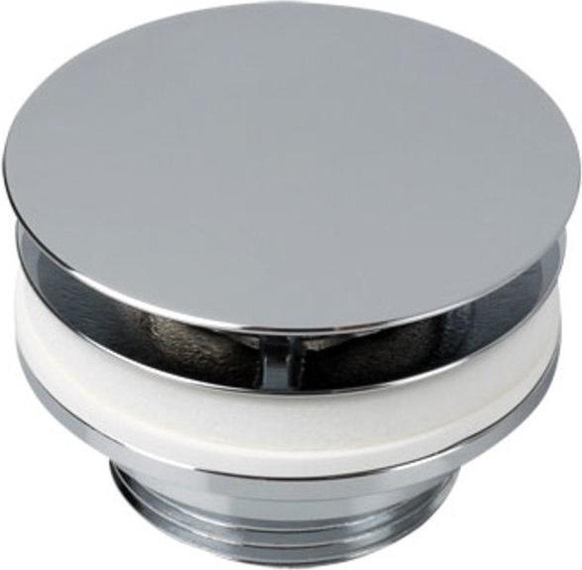 Bouchon de vidange Plieger avec robinet push open 5 4 v chromé