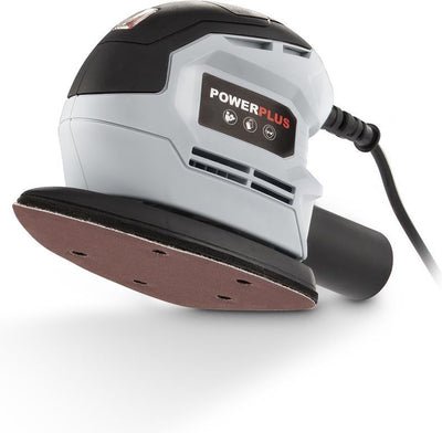 Ponceuse à main électrique Powerplus POWC40200 - Ponceuse multi 130 W - 1 feuille abrasive, raccord aspirateur