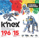 K'nex Cyborg Creatures 15 Modèles, 196dlg.