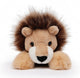 Peluche One Love - Lion mâle Léonard - 40cm - jaune et marron - 0 ans
