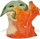 Marchandises star wars - la collection de primes mandalorienne : Yoda l'enfant qui arrête le feu
