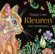 Deltas chats heureux - coloriage pour adultes
