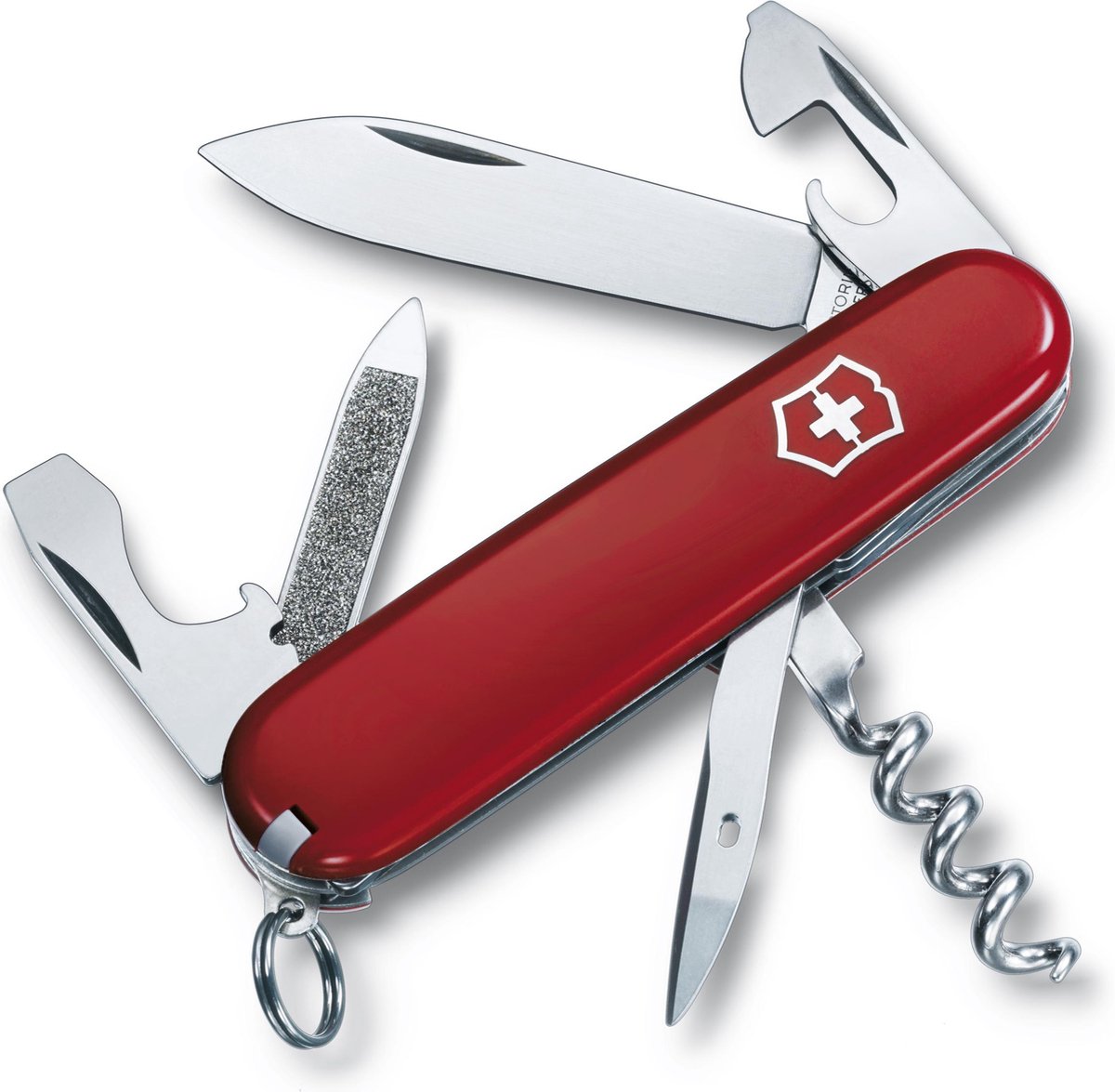 Couteau de poche Victorinox Sportsman - 13 fonctions - rouge