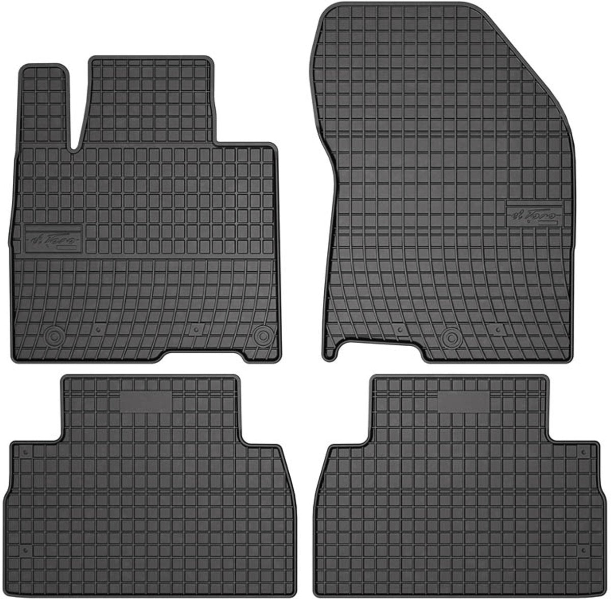 Tapis en caoutchouc Frogum Hyundai Santa Fe 2018-2024 -