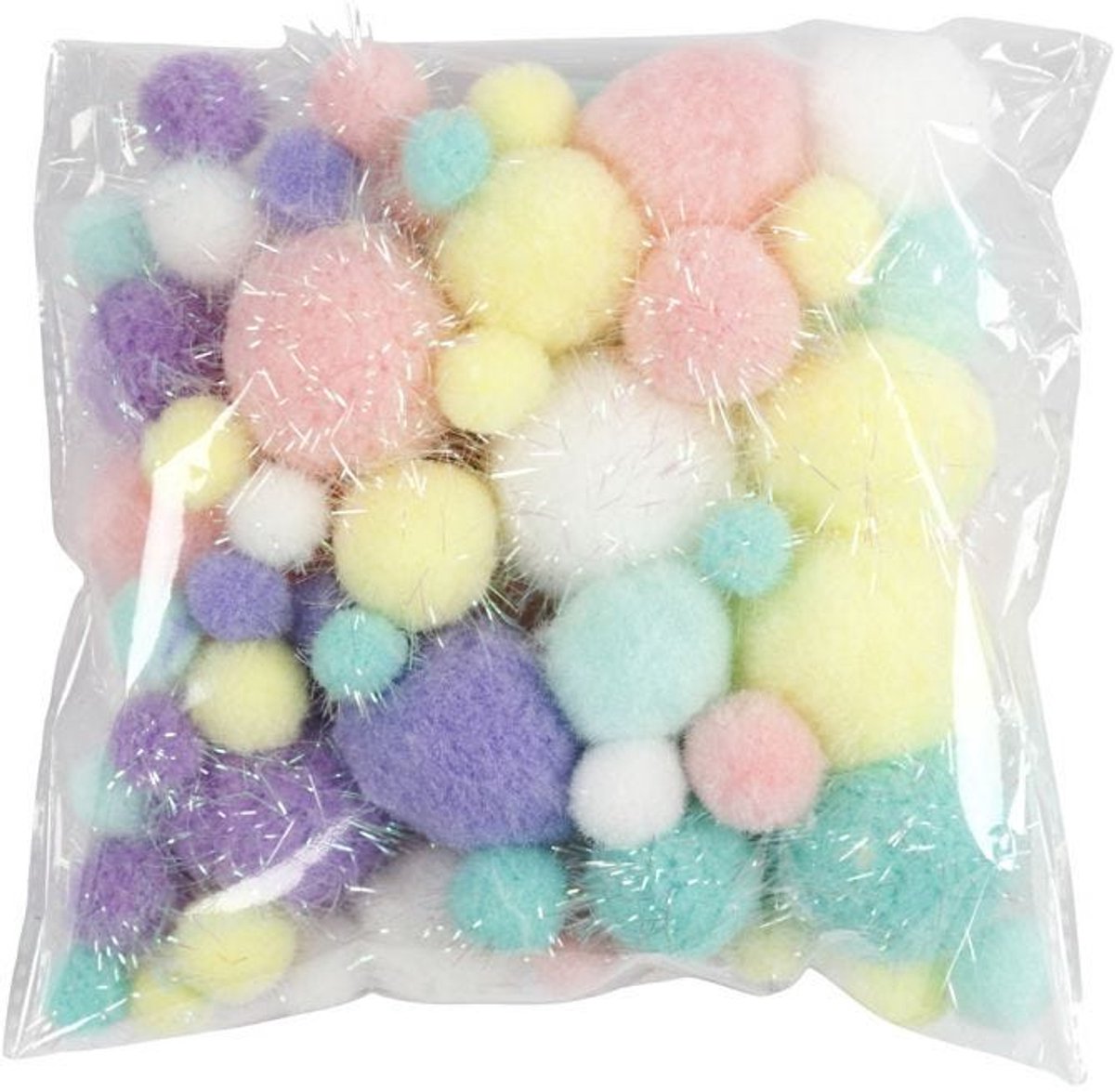 Couleurs pastel Pom-Pom, 62gr.