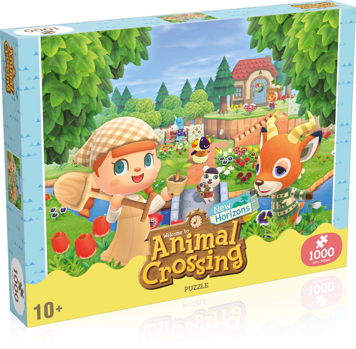 Mouvements gagnants Animal Crossing - puzzle 1000 pcs