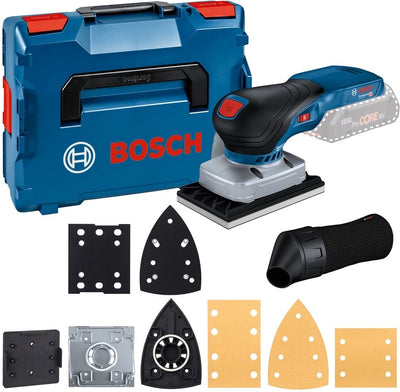 Bosch bleu gss 18v-13 | ponceuse orbitale sans fil | 18v | sans piles ni chargeur | y compris accessoires | en l-boxx - 06019l0101