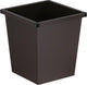 Poubelle à papier conique carrée V-part Vepabins - 27l - noir