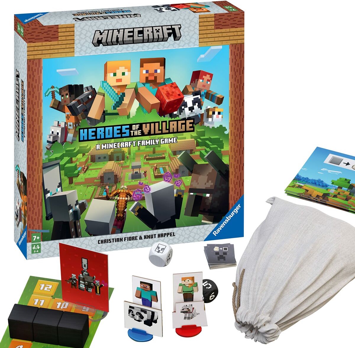 Ravensburger Minecraft Junior Heroes of the Village Board Game