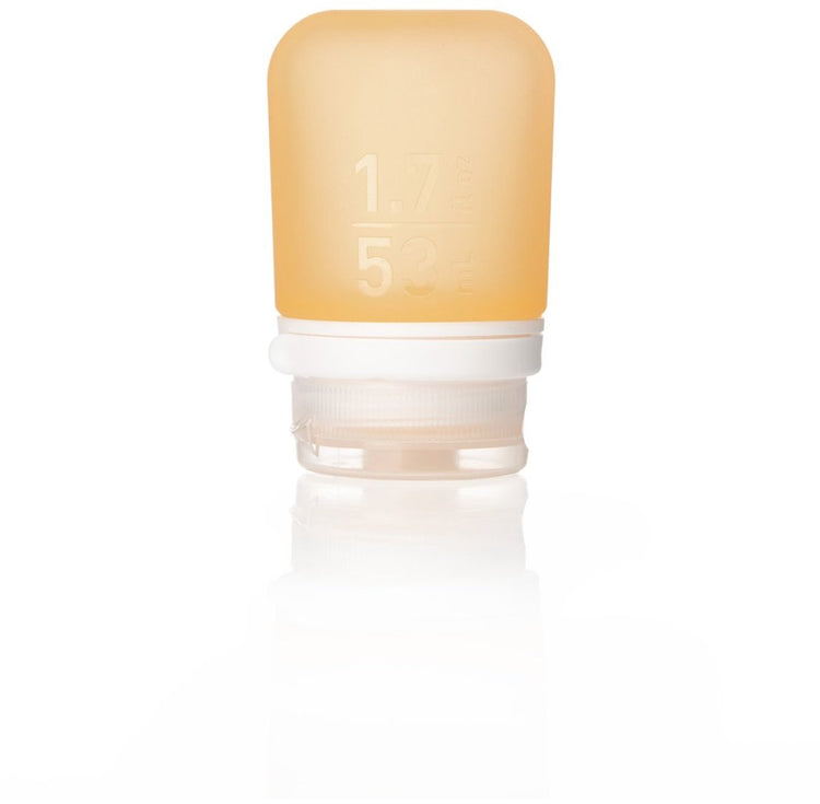 Human Gear - gotoob+ - bouteille de voyage - flacon - réutilisable - léger - petit - 53 ml - orange