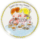 Assiette ebboard Blond Amsterdam 18 cm love