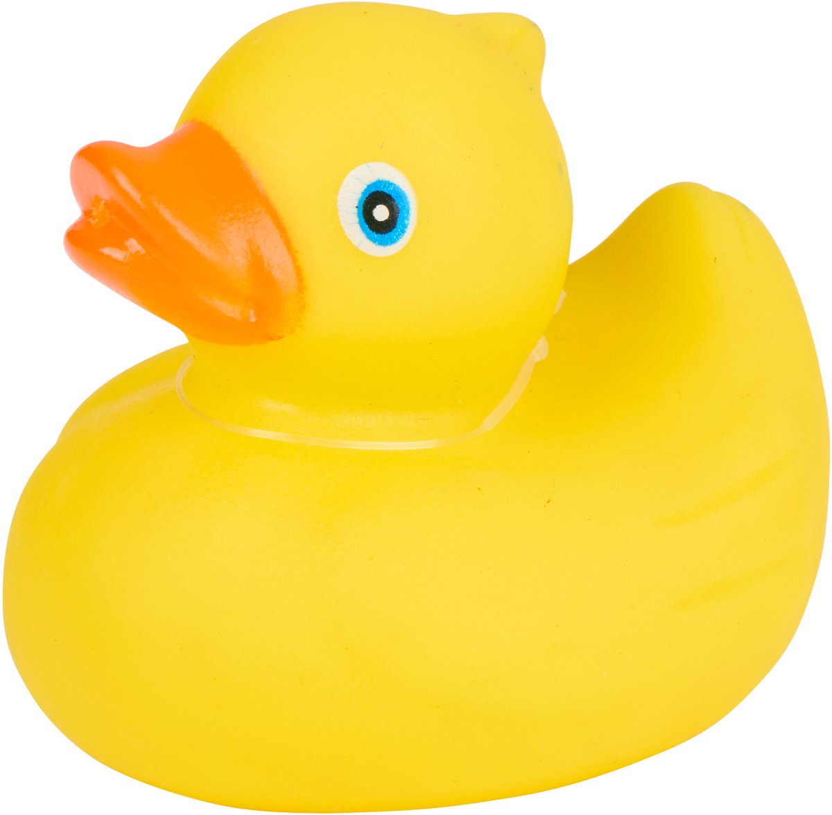 Eddy Toys Canard en Caoutchouc - Jouet de Bain Jaune - Canard en Caoutchouc pour Le Bain - Accessoire de Bain Compact - Article 30601