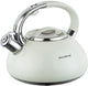 Bouilloire sifflante Klausberg kb-7076 - 3l - acier inoxydable - toutes sources de chaleur - beige