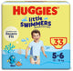 Huggies petits nageurs - couches de bain - taille 5 6 - (12 à 18 kg) - pack économique - 33 pièces