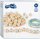 Petit pied - perles de lettre en bois fabriquant des cous, 300 perles