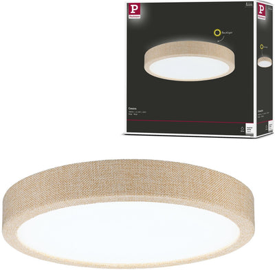 Paulmann panneau LED Cosara IP44 rond 300 mm 15W 1300lm 4000K beige