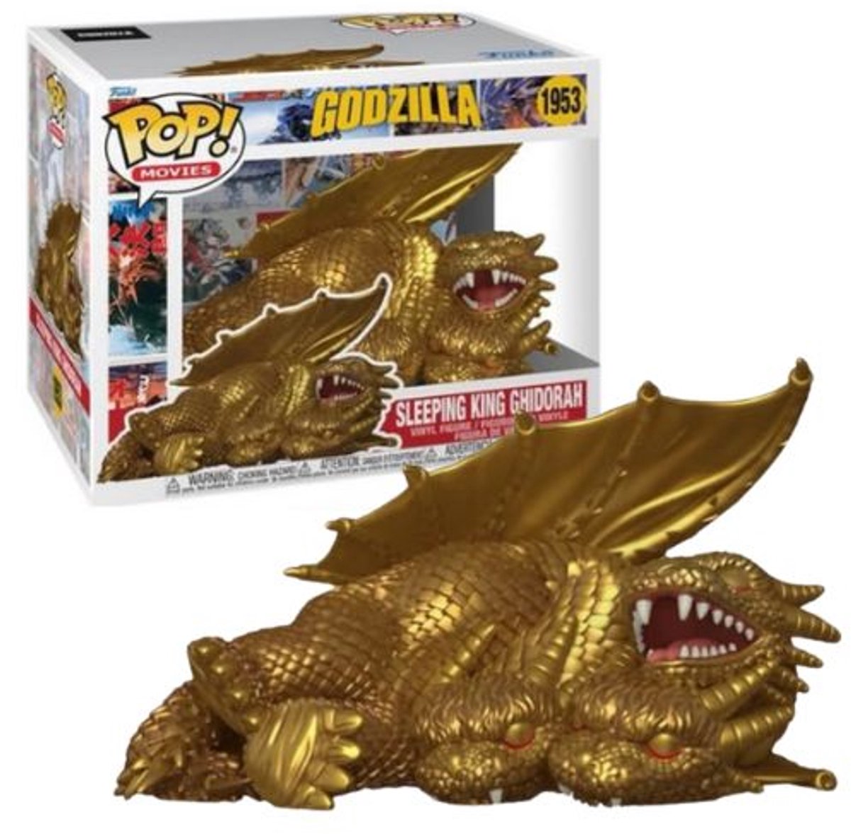 Funko Godzilla Pop super taille ! films figurine en vinyle roi endormi ghidorah 15 cm pop! chiffre