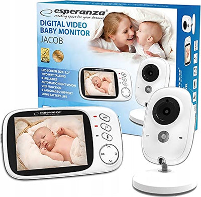 Esperanza ehm002 Moniteur bébé LCD 3.2 blanc