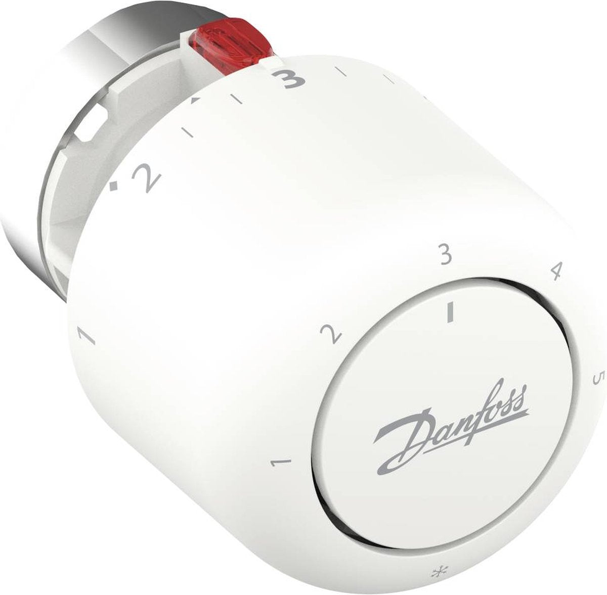 Danfoss aero ra v, bouton de thermostat 34 mm mécanique 7 à 28 °c