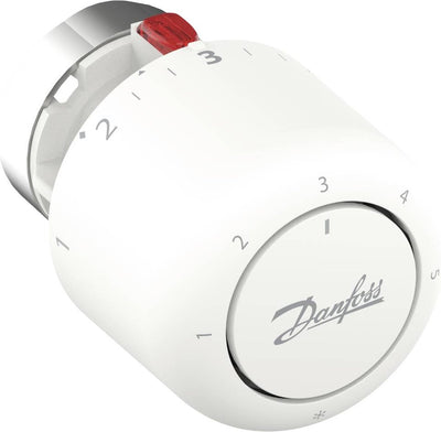 Danfoss aero ra v, bouton de thermostat 34 mm mécanique 7 à 28 °c