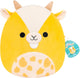 Squishmallows 30 cm Miel - chèvre jaune w ventre tacheté