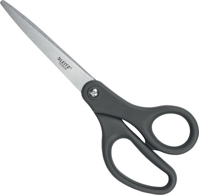 Ciseaux Leitz en titane - 205 mm - manche ergonomique - gris foncé
