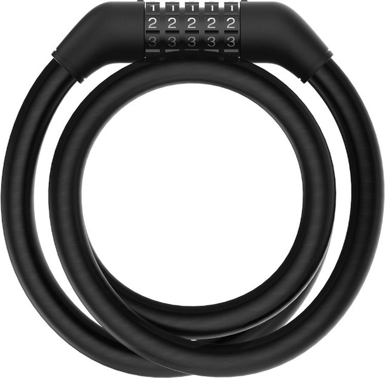 Câble antivol pour scooter électrique Xiaomi | câble antivol | pour scooters électriques et vélos | combinaison de chiffres | câble flexible en acier | compact et portable | résistant aux intempéries