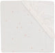 Drap-housse scintillant pour lit Jollein - 60 x 120 cm - jersey - rose sauvage