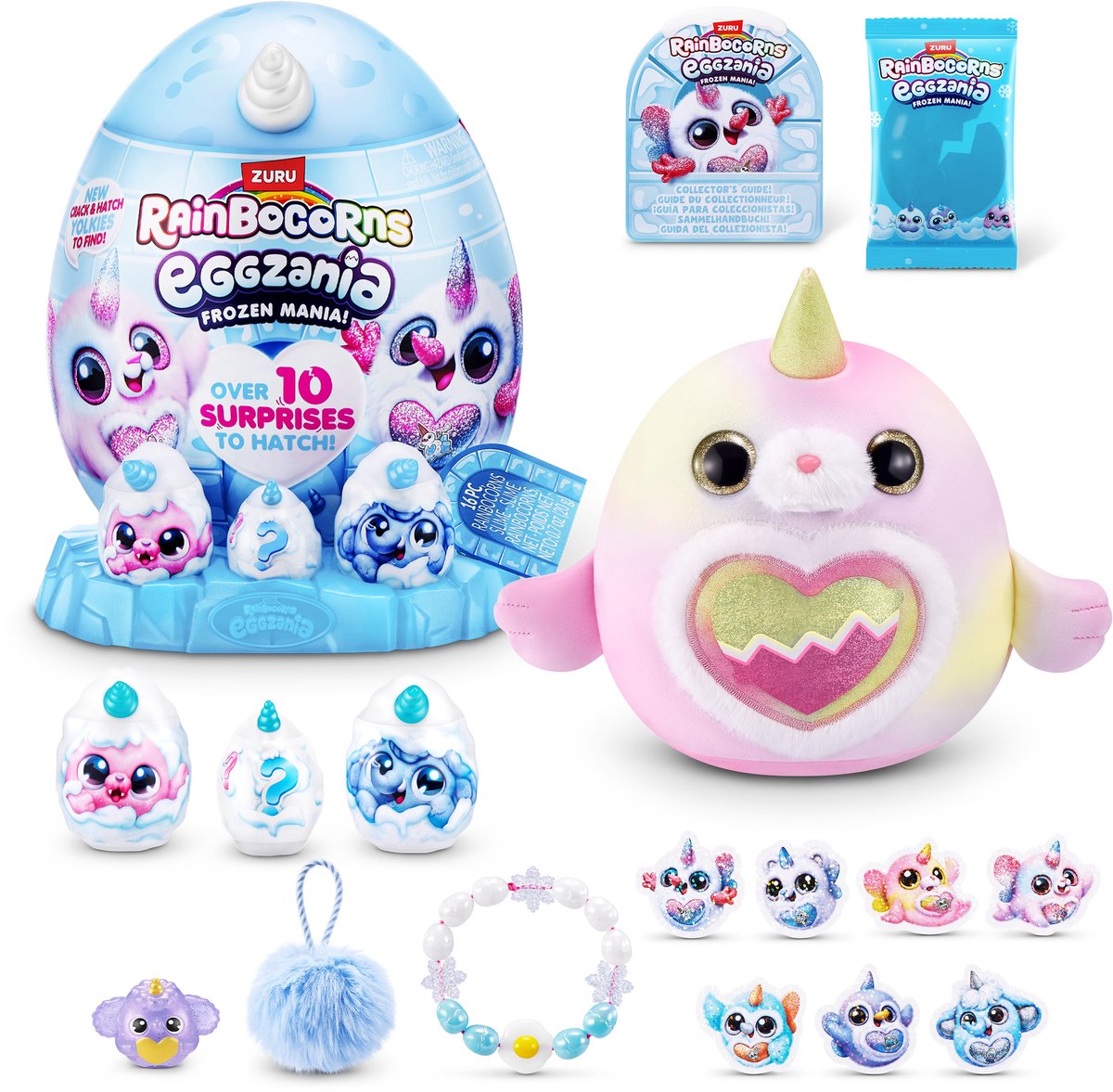 Rainbocorns Eggzania Frozen Mania (Blizzy) de Zuru