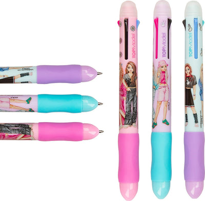 Depesche - stylo gel effaçable haut de gamme avec 4 couleurs - 1 pièce