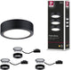 Paulmann éclairage sous meuble LED pukk 3x3,5w 65 mm 3x210lm 230v rond noir