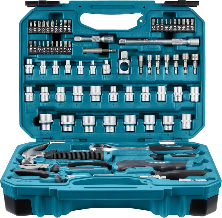 Makita e-10899 ensemble d'outils à main 76 pièces en étui