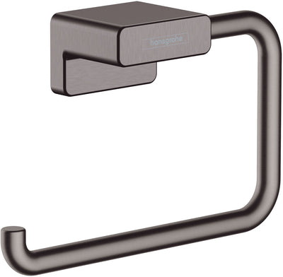 Hansgrohe addtoris porte-rouleau de papier toilette sans rabat chrome noir brossé