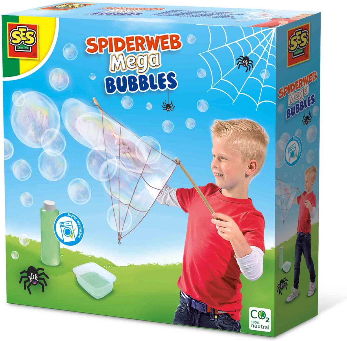 Ses Spinnweb Mega Bubbles